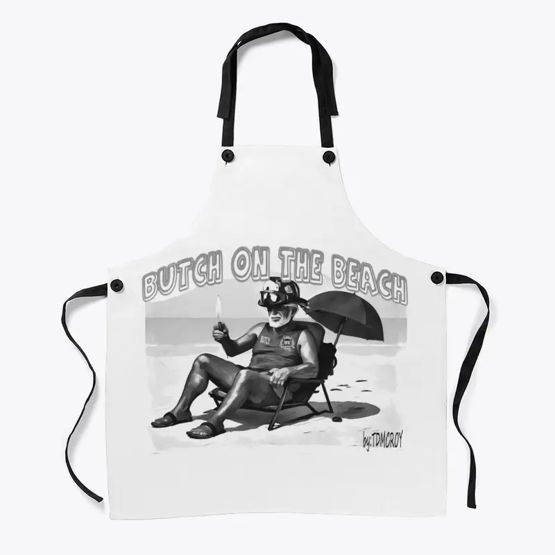 "Butch on the Beach" -Tote bag